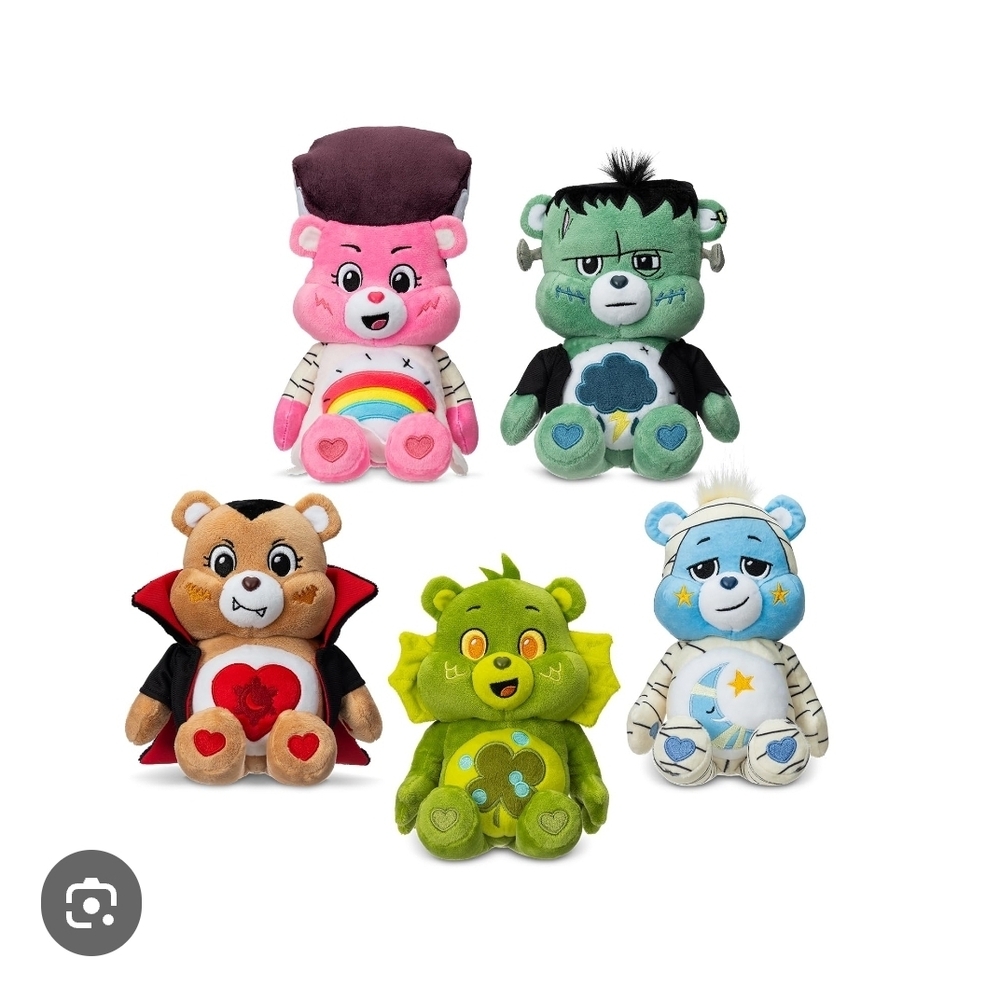 Care Bears Monster Plush Set - Multicolor